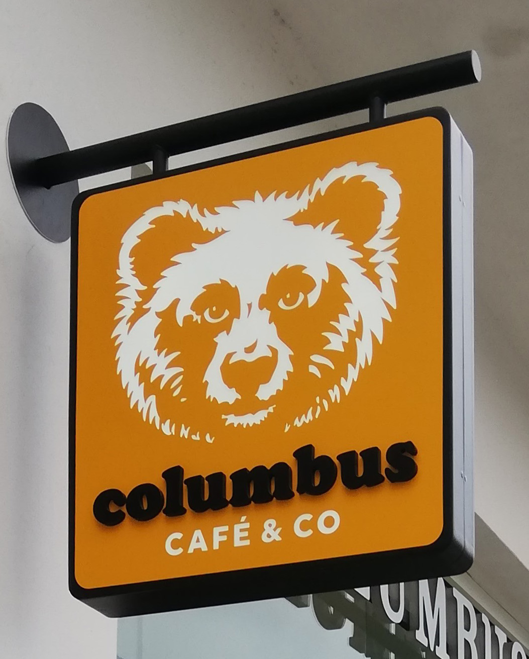 Enseigne drapeau, tôle aluminium adhésivée