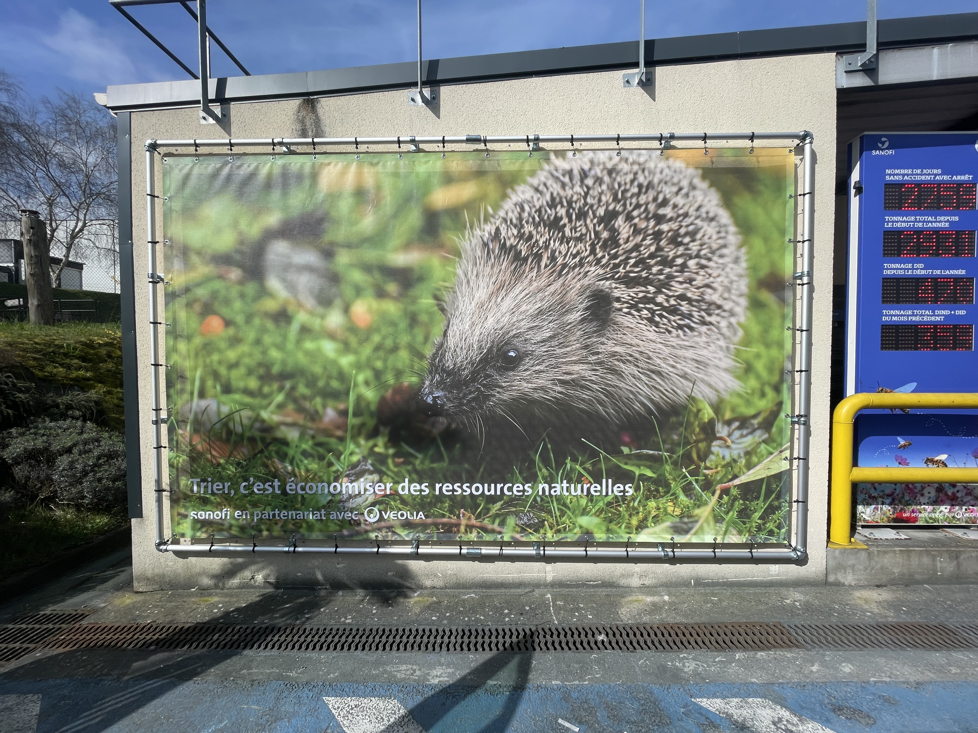 Bâche Sanofi Printemps