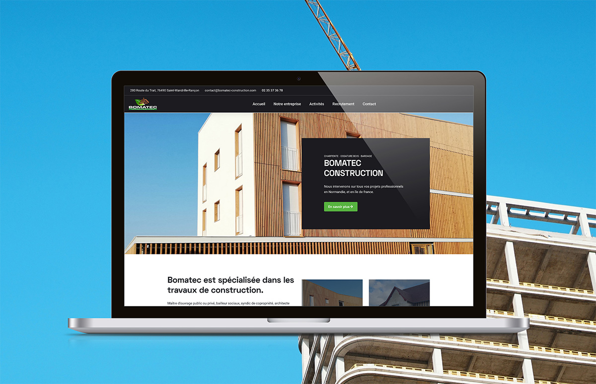 Conception web Comwest