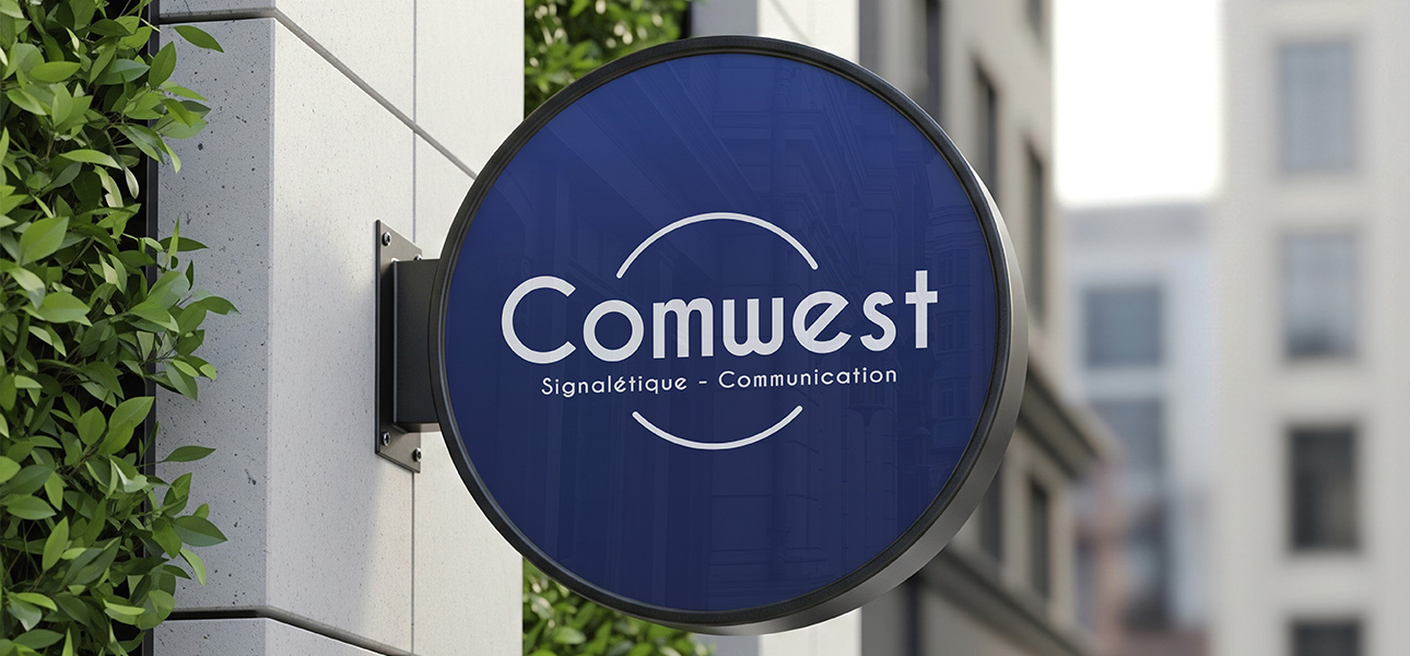 Enseignes drapeau COMWEST